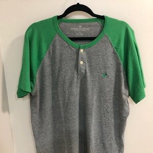 American Eagle Henley T-Shirt